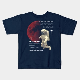 MOON RED Kids T-Shirt